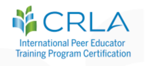 College Reading and Learning Association International Peer Education Training Program Certification